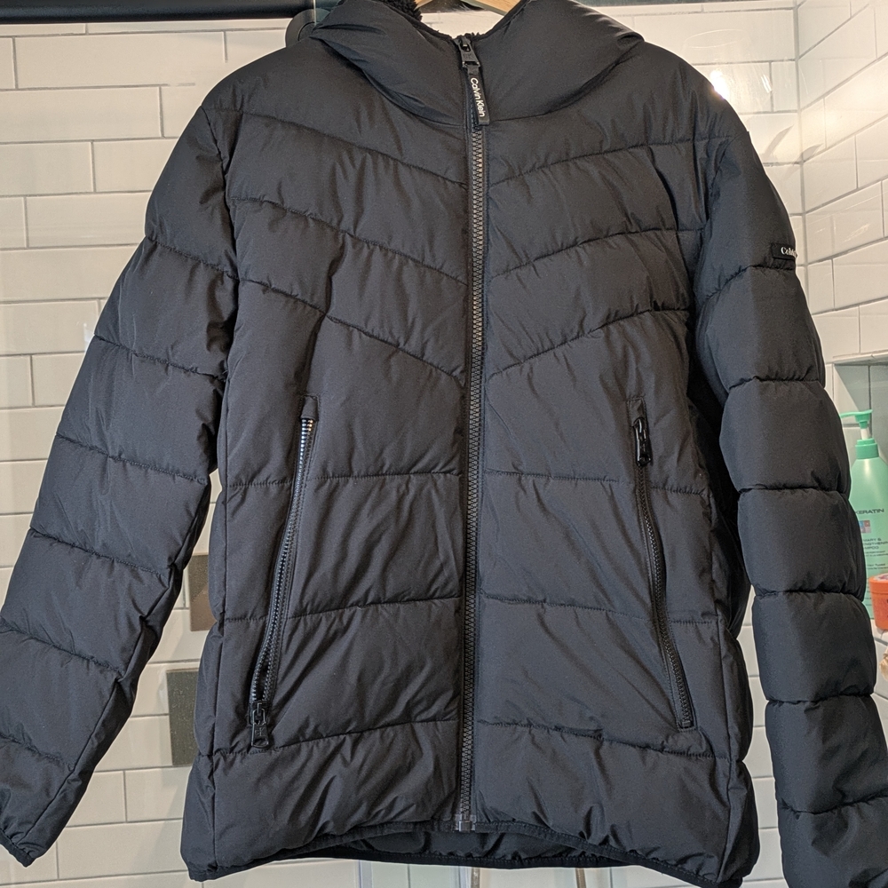 Men's Black Puffer Jacket